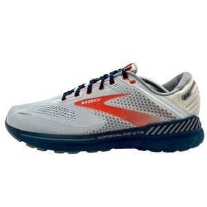 Brooks Adrenaline GTS 22 Mens Running Shoes 12.5 Gray Orange Sneaker 1103661D004